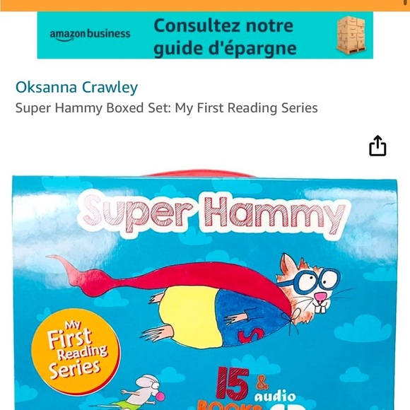 New Super Hammy Boxed Set - My First Reading Series 15 Book + 1 CD Pack Ages 4-6 - Picture 6 of 6